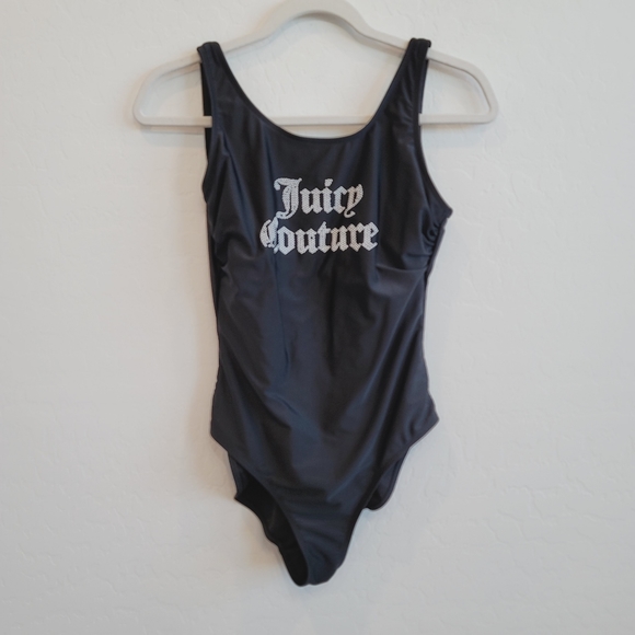 Juicy Couture Black One Piece Swimsuit Women's Size Small - Picture 7 of 12